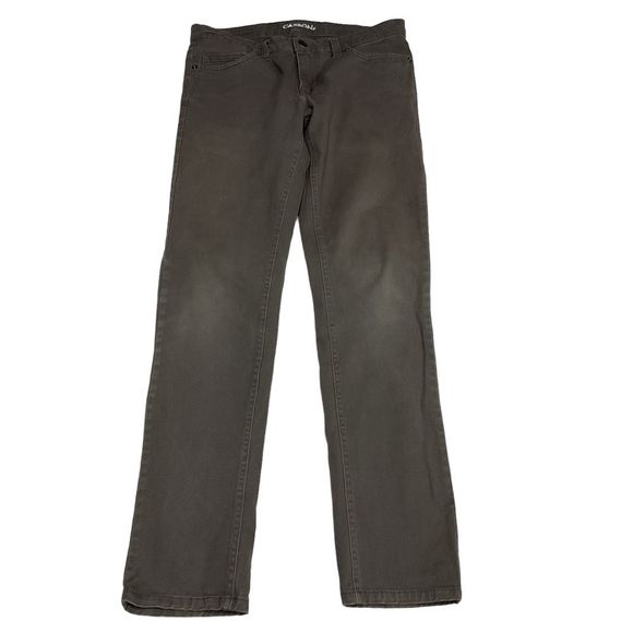 Carbon Denim - Carbon Women's Mid Rise Freedom Flex Skinny Jeans Size 30/32 Gray Stretch